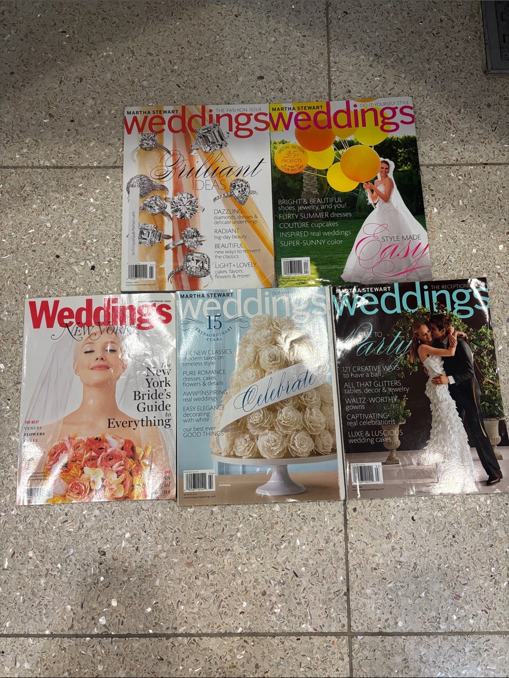Martha Stewart Weddings Magazine Collection - 4-2009 & 1-2010